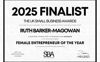 Finalist in the UK Small Business Awards 2025